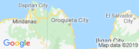 Oroquieta map